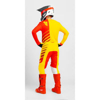 Thor Prime Analog Lemon Red Motocross Combo Kit CLEARANCE