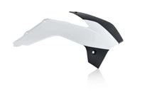 Acerbis Radiator Rad Scoops White Black For KTM SX 85 2013-2017