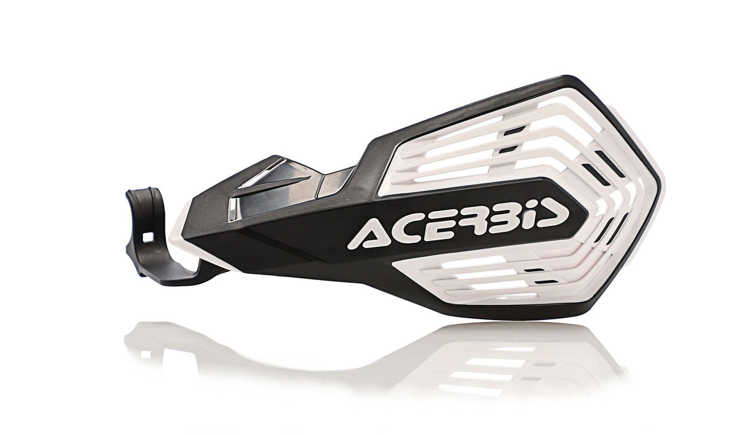 Acerbis K-Future KH Motocross Handguards Black White Kawasaki KX 250 4T 2021 - 2024