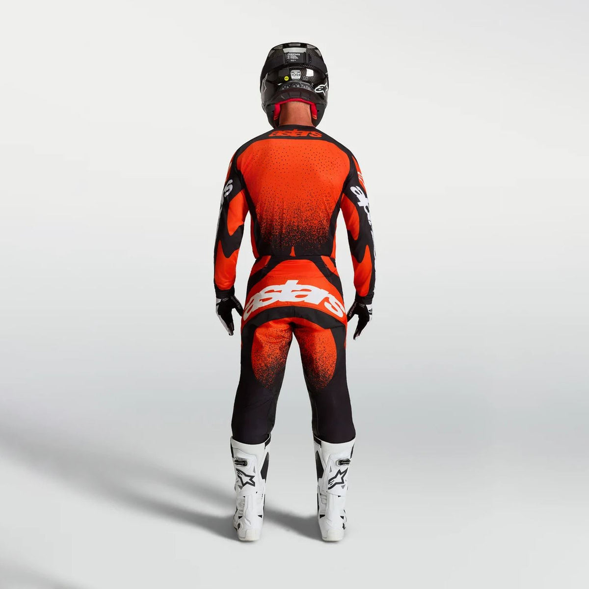 Alpinestars 2027 Techstar Swan MX Combo Kit Cardinal Red Black White