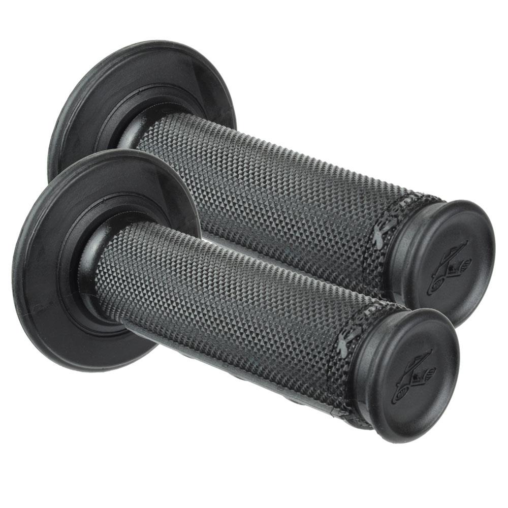 Renthal Dual Layer Ultra Tacky Half Waffle Black Grips Motocross Enduro