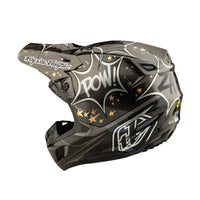 Troy Lee Designs 2025 Motocross Helmet SE5 Carbon Cosmic Explosion Grey