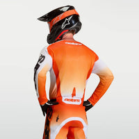 Alpinestars 2027 Racer Amber MX Jersey Cardinal Red Light Lilac Black