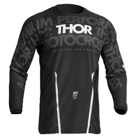 Thor 2024 Pulse Mono Black White Motocross Combo Kit