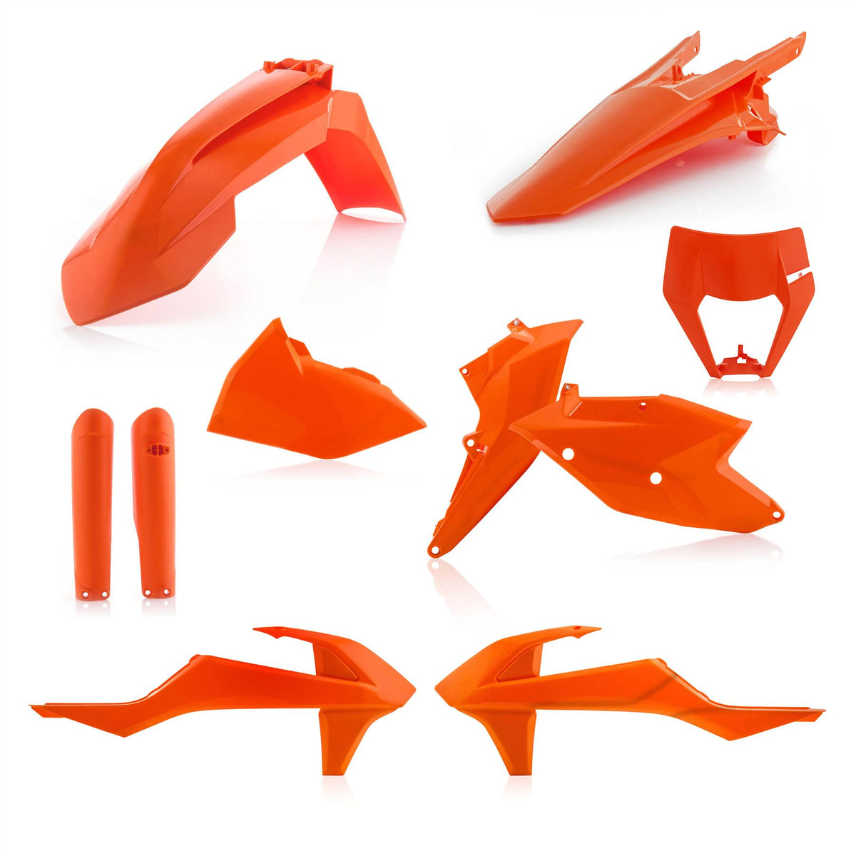 Acerbis Full Plastic Kit Orange 016 For KTM EXC 300 2017