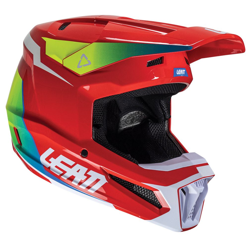 Leatt 2025 Motocross Helmet V25 2.5 Red