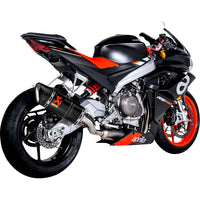 Akrapovic Carbon Fiber Racing Line Full Exhaust System For Aprilia TUONO 660 ABS Factory 2022-2024
