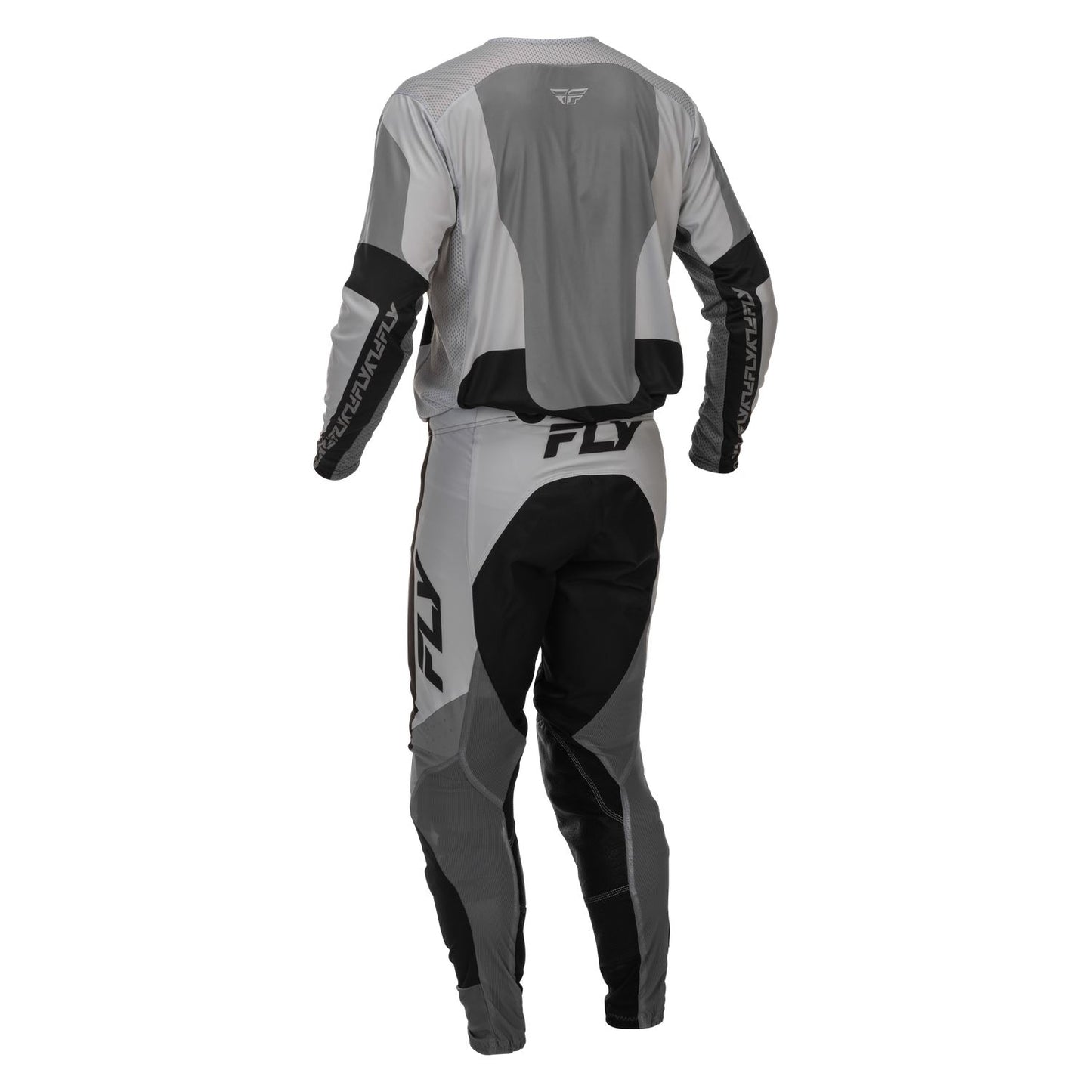 Fly Racing 2026 Motocross Combo Kit Lite  Grey Black