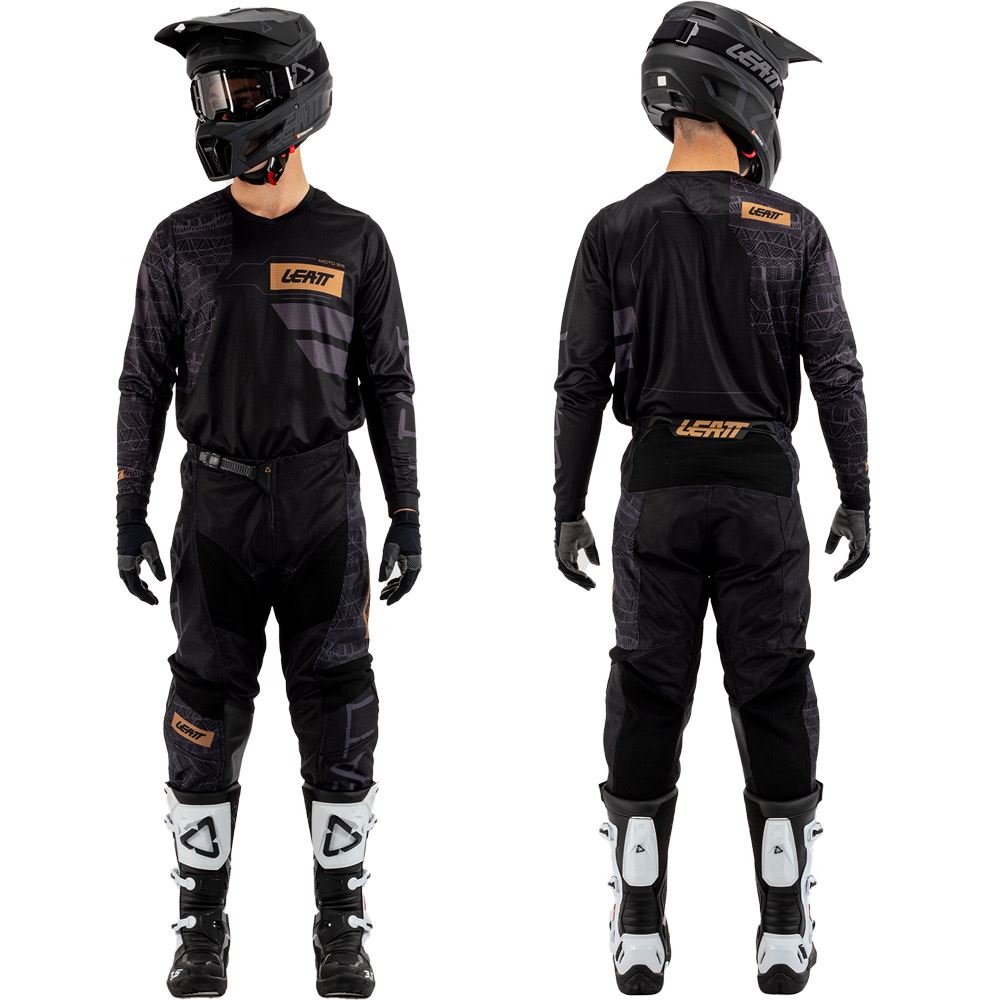 Leatt 2025 Motocross Combo Ride Kit 3.5 Black