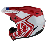 Troy Lee Designs 2025 GP Helmet Overload Red White