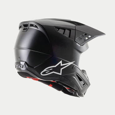 Alpinestars 2026 Supertech SM5 Solid Black Motocross Helmet