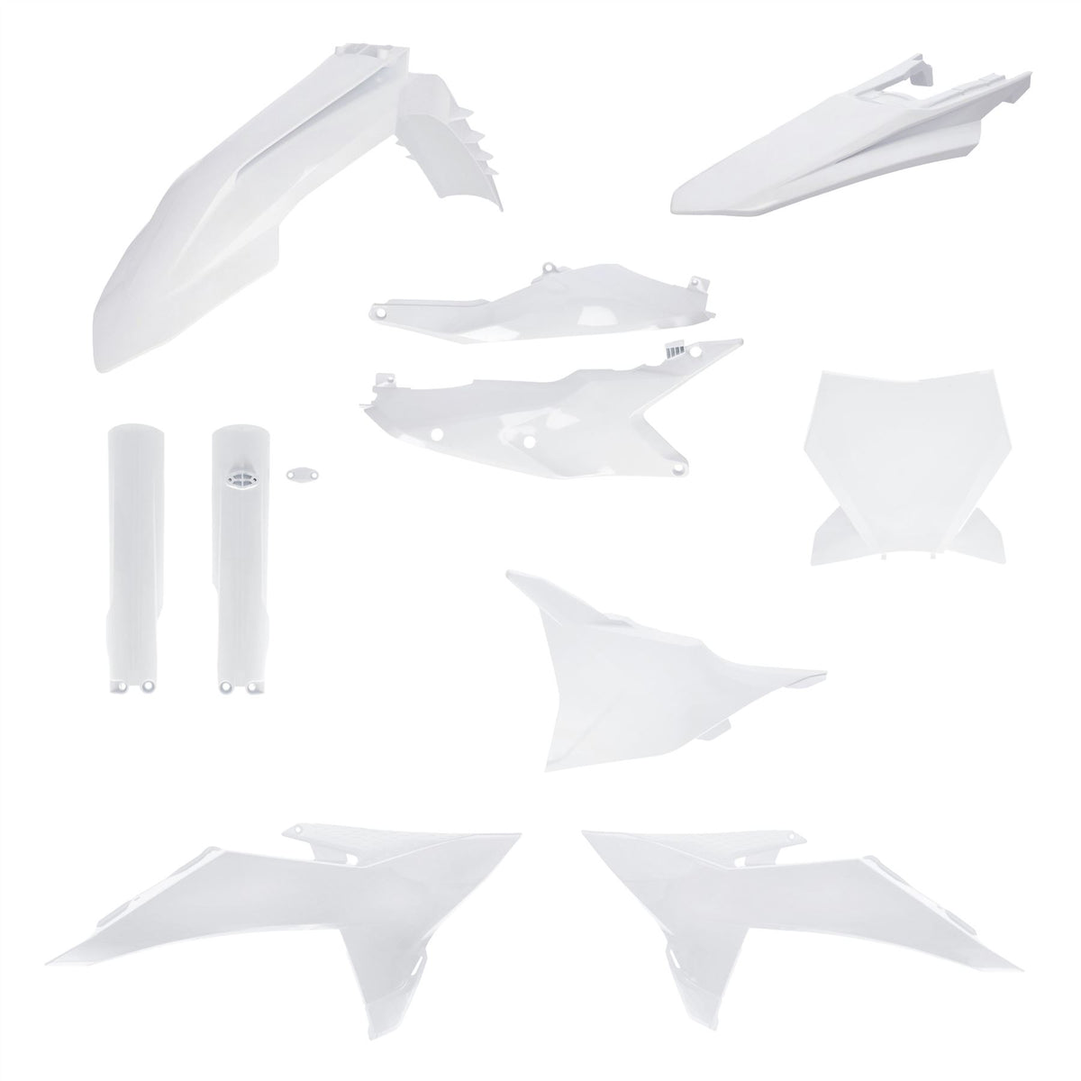 Acerbis Full Plastic Kit White 0026922.030
