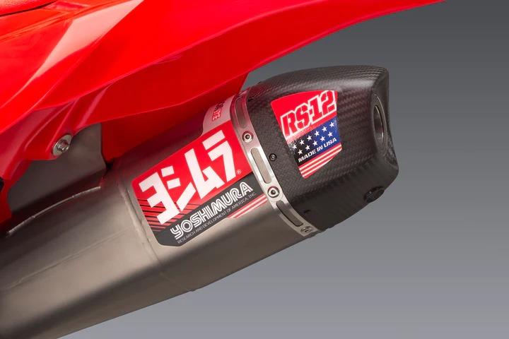 Yoshimura RS-12 Replacement Sticker 4 PCS Self Adhesive For Motocross Enduro Motorcycles