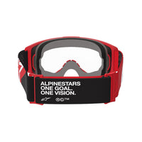 Alpinestars 2026 Vision OTG Motocross Goggles Red Black White Clear One Size