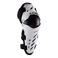 Leatt 2024 Dual Axis Youth Knee Guards White