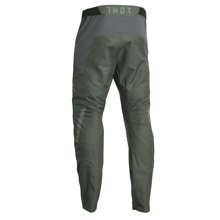 Thor 2025 Terrain In The Boot Army Green Charcoal Enduro Pants