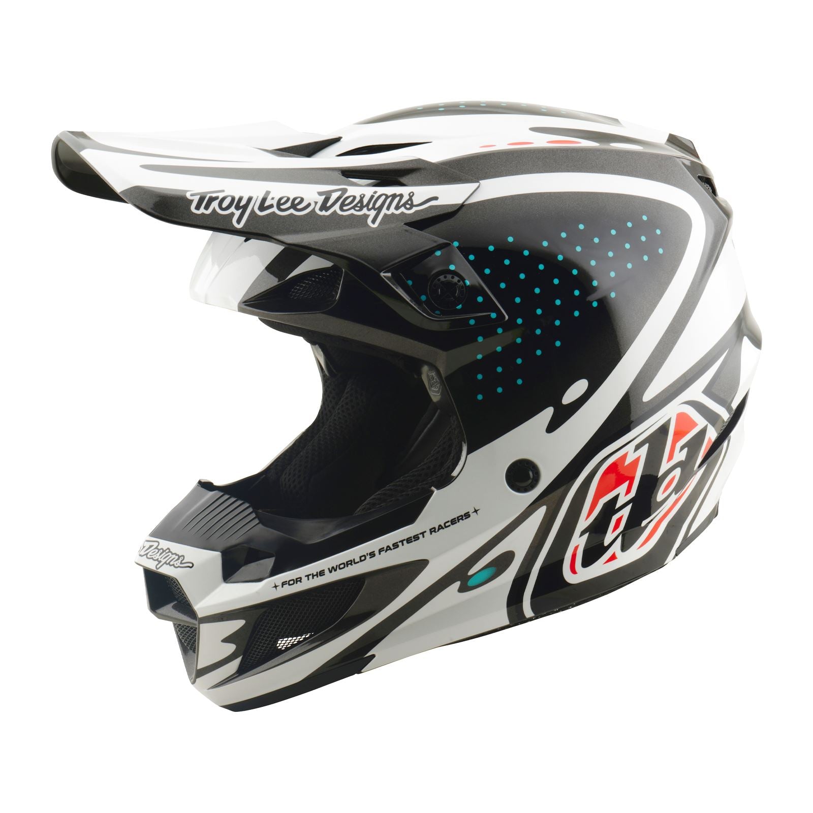 Troy Lee Designs Spring 2026 MX SE5 Polycarbonate The Line Helmets Black