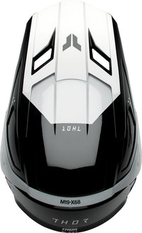 Thor MX Spring 2025 Youth Helmet Fleet Storm Black White