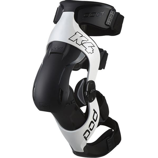 Pod Active K4 2.0 Motocross Knee Braces White