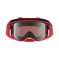 Alpinestars 2027 Supertech Vesta MX Goggles Red Flo Chrome Mirror Silver