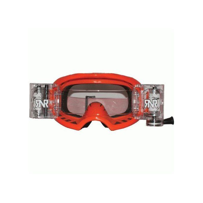 RNR Colossus Wide Vision WVS Goggle Orange 48mm Roll Off