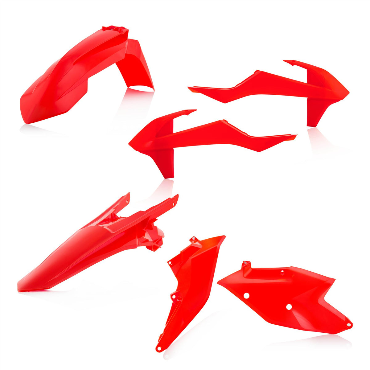 Acerbis Plastic Kit Orange Flou For KTM SX-F 450 2016-2018