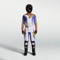 Alpinestars 2027 Fluid Drag MX Combo Kit Light Lilac Blue Iris Gold