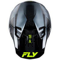 Fly Racing 2025 Formula S Carbon Protocol Motocross Helmet Black Carbon Grey Hi-Viz