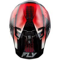 Fly Racing 2025 Formula S Carbon Protocol Motocross Helmet Black Carbon Red