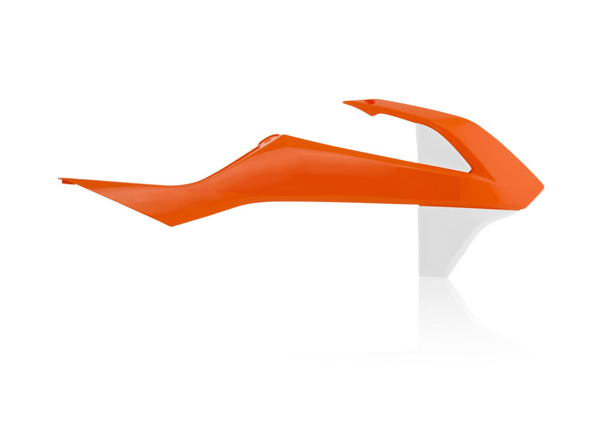 Acerbis Radiator Rad Scoops Orange White 016 For KTM SX 85 2018-2024