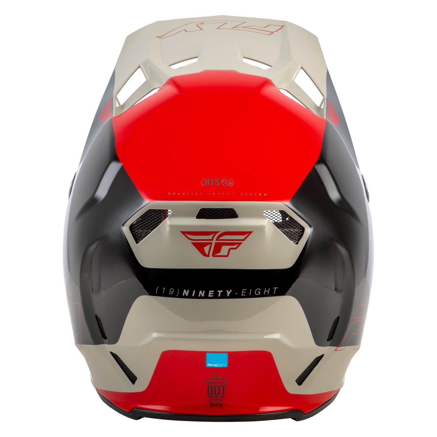 Fly Racing 2026 Motocross Helmet Formula CC Glide Black Red Grey