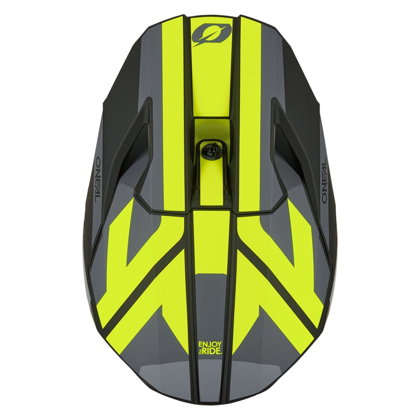 O'Neal 2026 3 SRS Ride Black Grey Neon Yellow Helmet