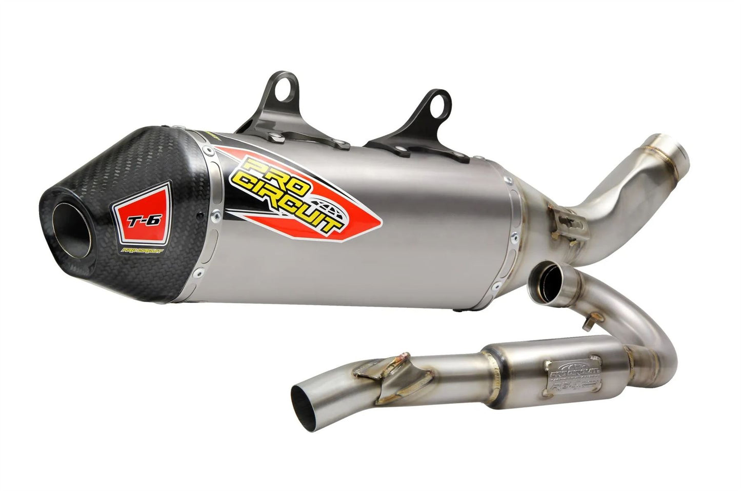 Pro Circuit T-6 Euro Stainless Exhaust System For Husqvarna FC 250 Rockstar Edition 2022