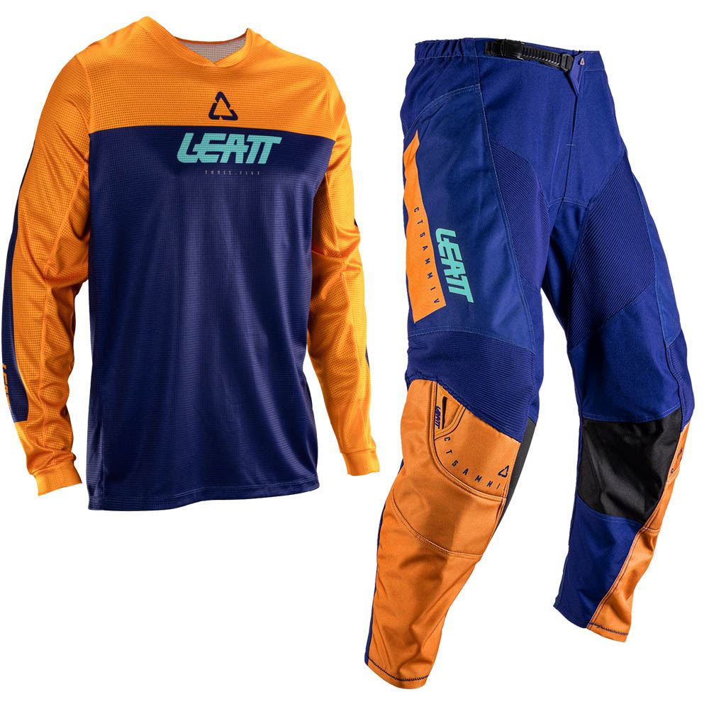 Leatt 2026 Motocross Combo Kit 3.5 Orange