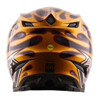 Troy Lee Designs Spring 2026 MX SE5 Carbon Overspray Helmets Black Gold