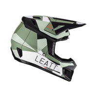 Leatt 2023 Helmet Moto 7.5 V23 Cactus with 5.5 Goggles Bag