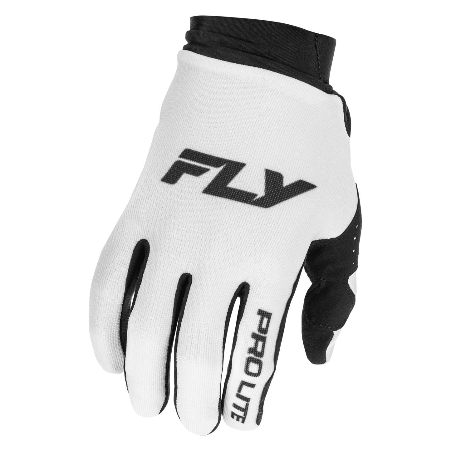 Fly Racing 2026 Motocross Gloves Pro Lite  White Black