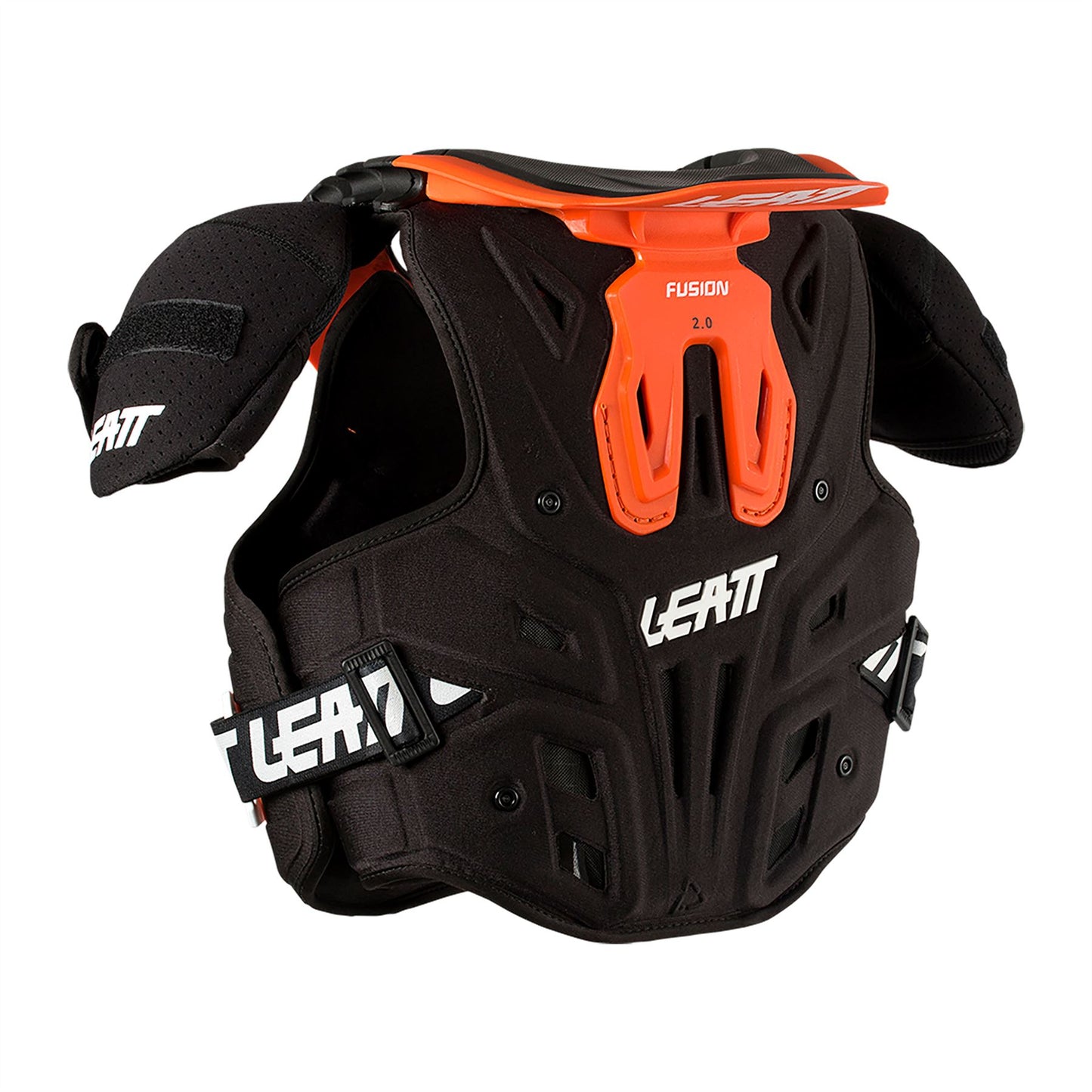 Leatt 2024 Fusion 2.0 Youth Neck Vest Brace Orange