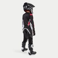 Alpinestars 2024 Racer Lucent Youth Motocross Combo Kit Black White