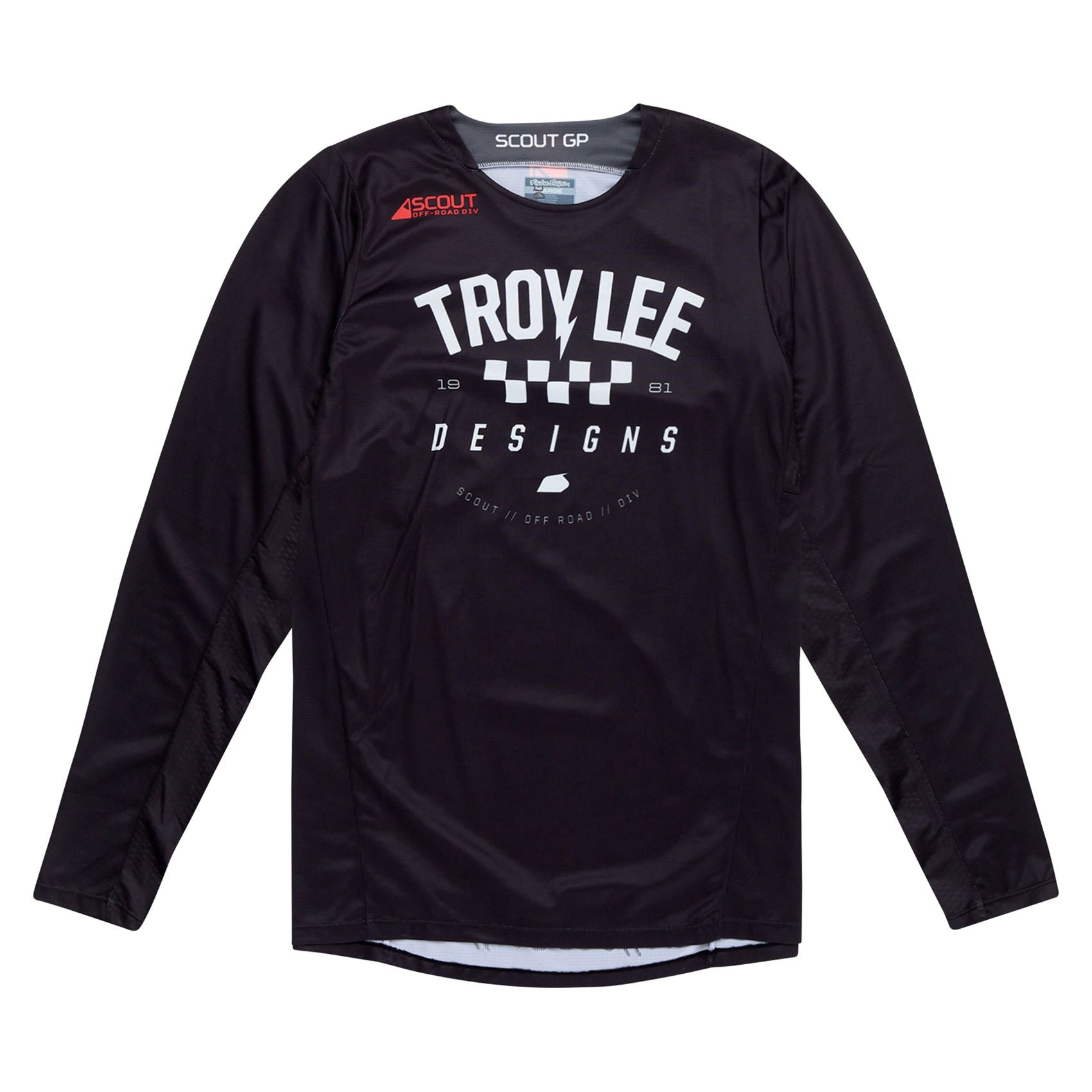 Troy Lee Designs Spring 2025 MX Jersey SCOUT GP Ripper Jersey Black