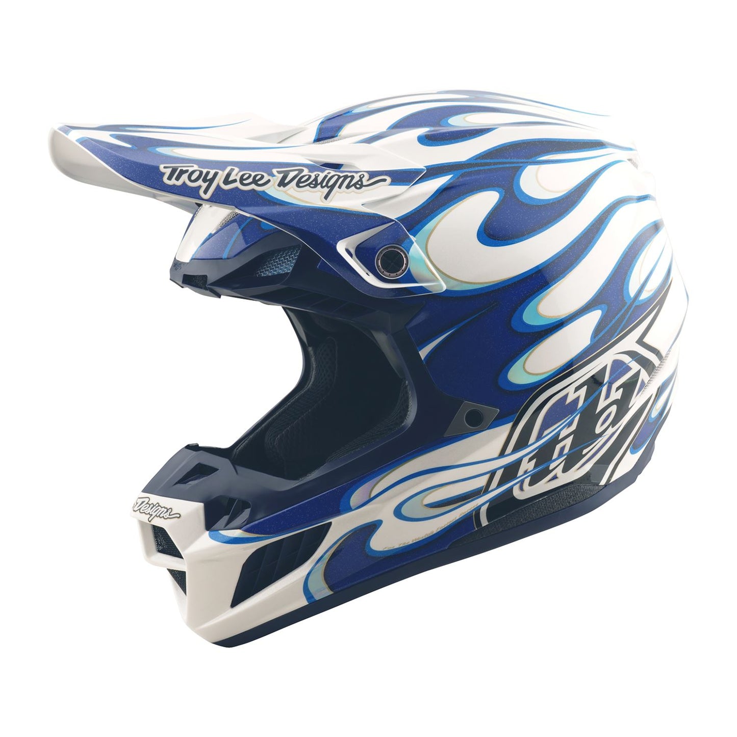 Troy Lee 2026 Motocross Helmet SE5 Composite Torched Blue