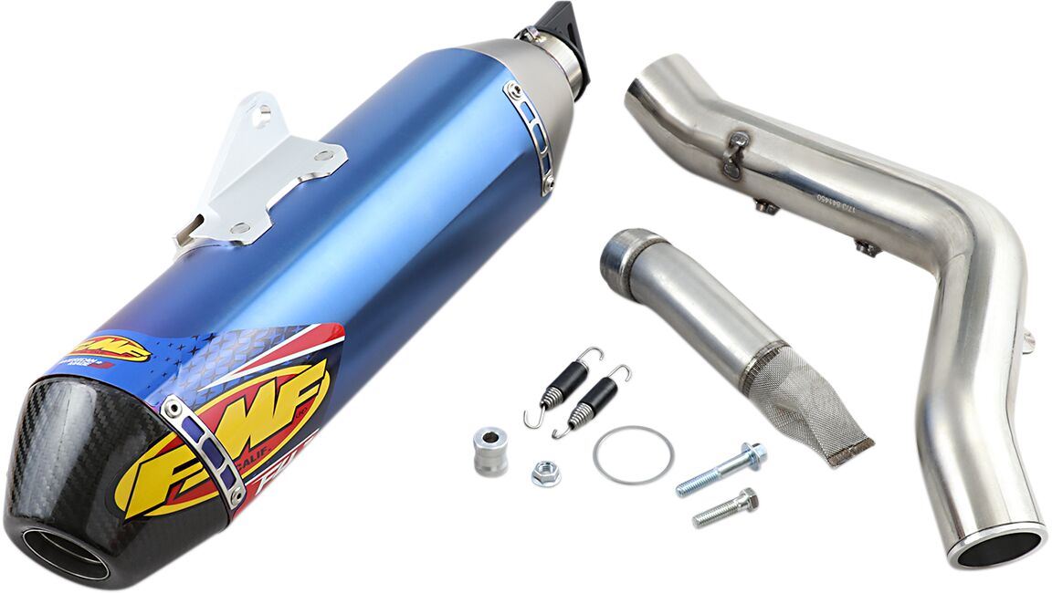 FMF Factory 4.1 RCT Blue Slip-On Carbon End Exhaust Silencer