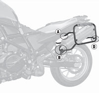 Kappa Bike Luggage Cam-Side Pannier Case Holders For BMW F 900 GS Adventure 2024