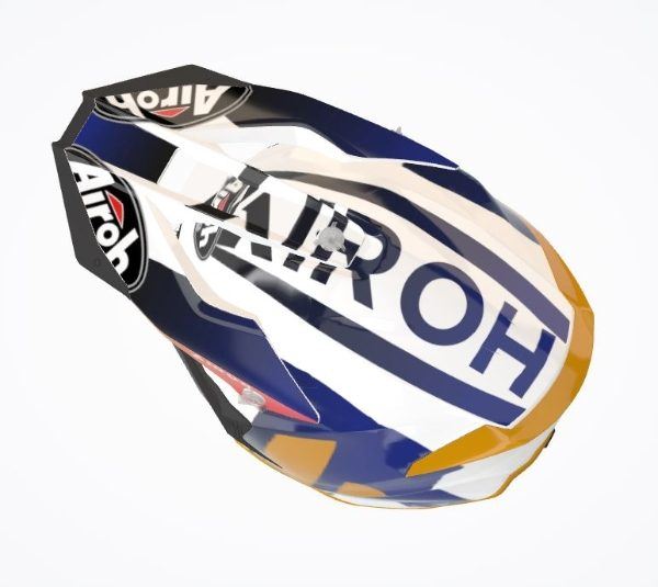 Airoh Helmet  Twist 2.0 Lift White Gloss