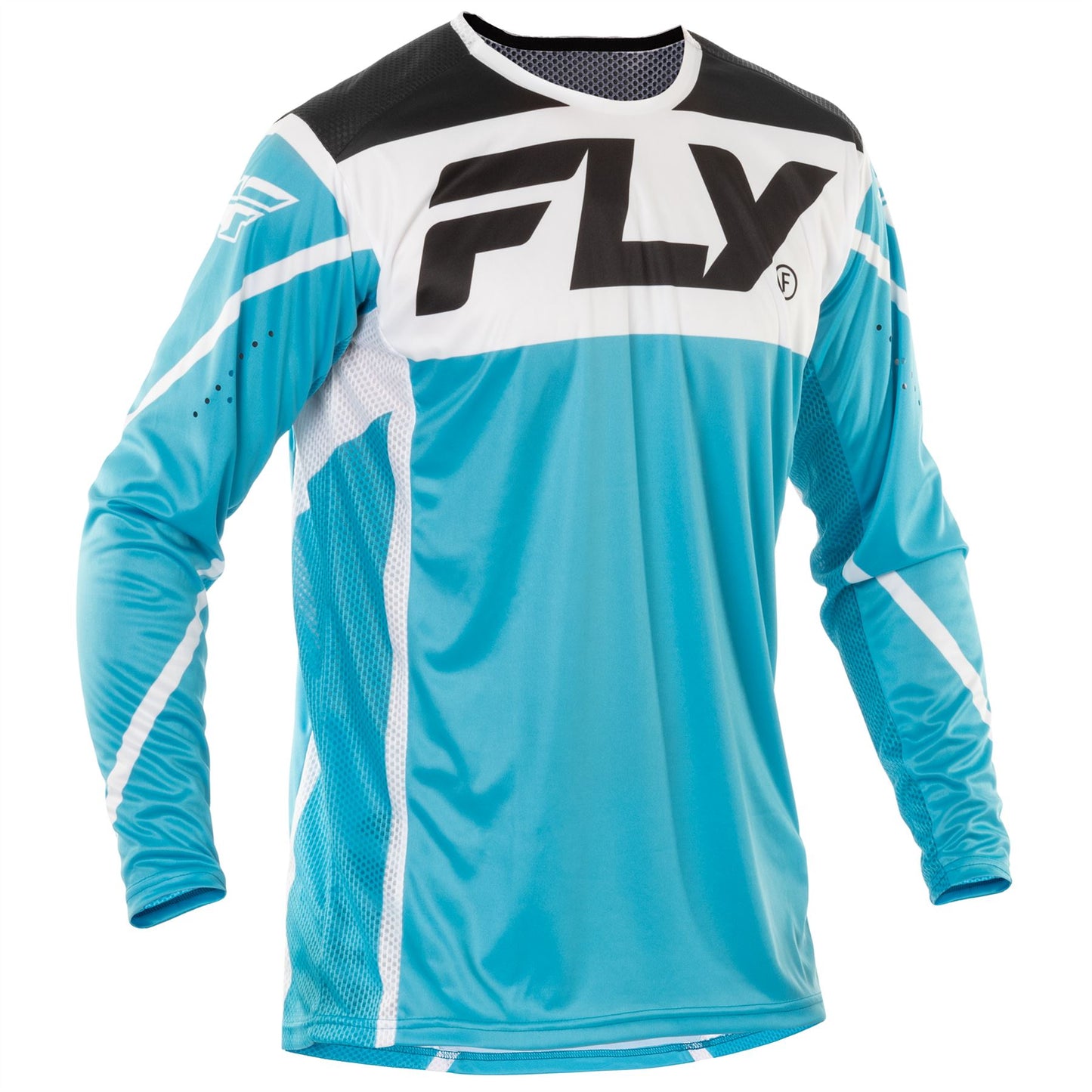 Fly Racing 2025 Motocross Combo Kit Lite Blue White Black
