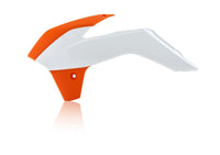 Acerbis Radiator Rad Scoops Orange White For KTM SX 85 2013-2017