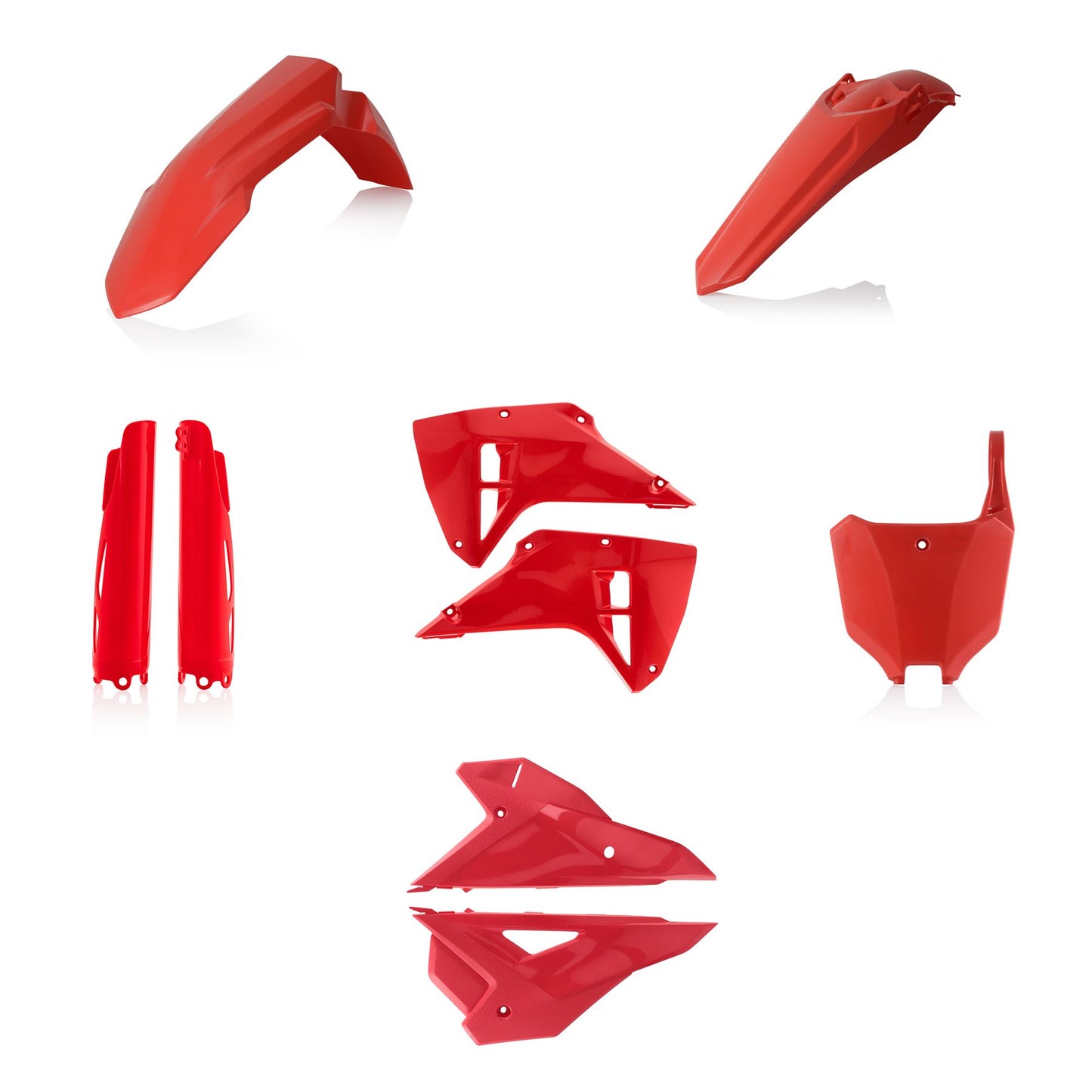 Acerbis Full Plastic Kit Red For HONDA CRF 450 RX 2025-2026