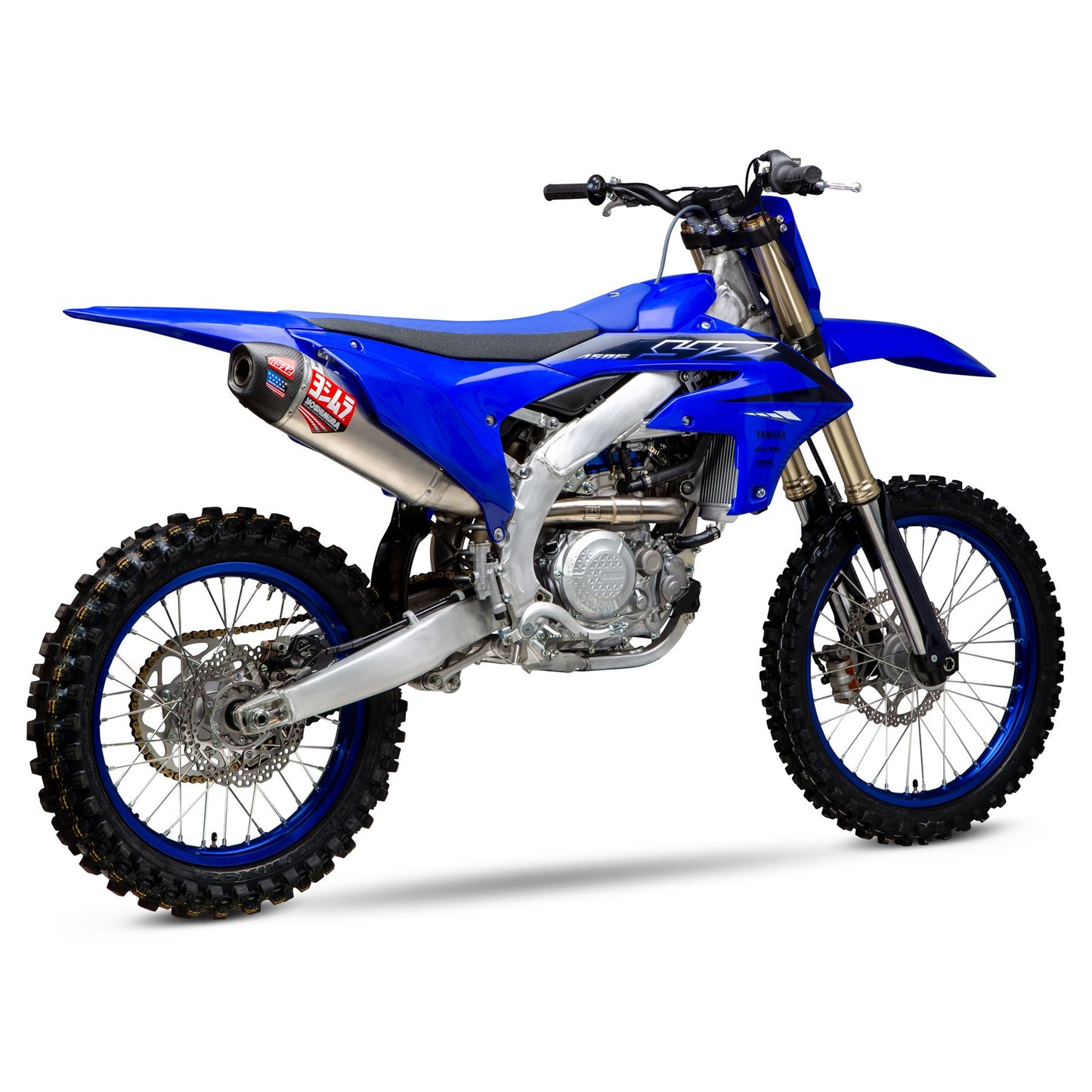 Yoshimura RS-12 Full Exhaust System Stainless Steel Aluminium Carbon Cap For Motocross Enduro Motorcycles