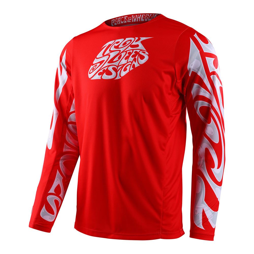 Troy Lee Designs 2025 GP Pro Jersey Hazy Friday Red White