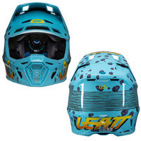 Leatt 2025 Composite Motocross Helmet V25 8.5 Cheetah With 5.5 Goggles